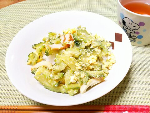 ゴーヤチャンプルー丼